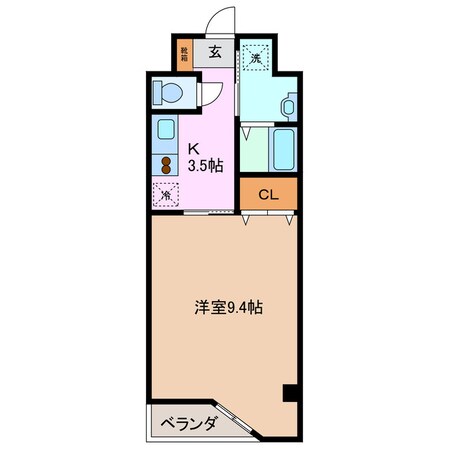 ルラシオン江戸橋の物件間取画像